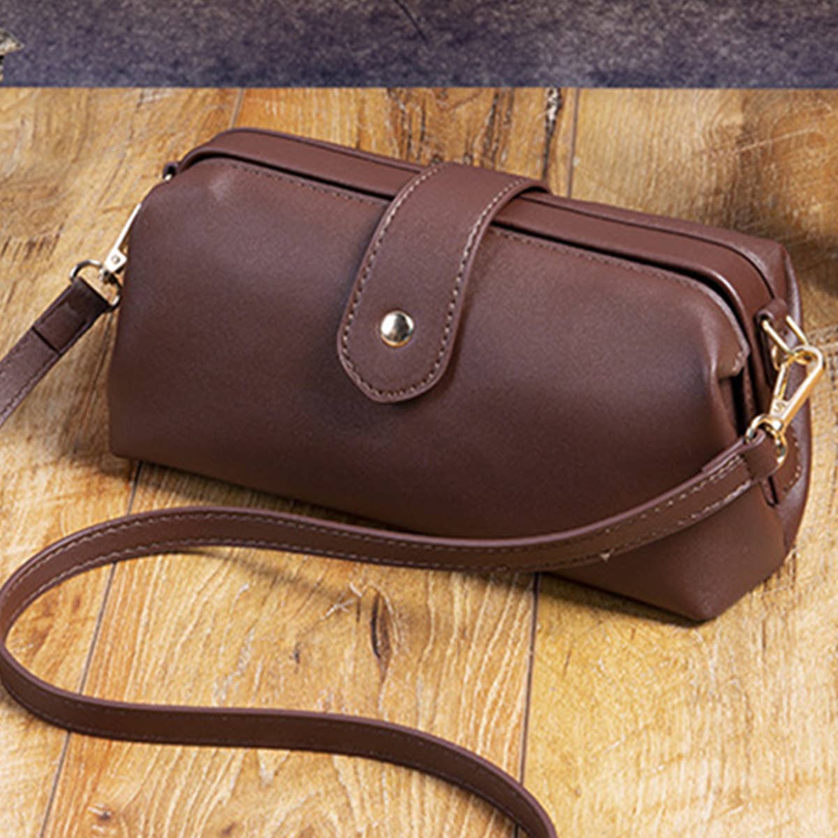 WOMEN TANNED SHOULDER BAG_CWAB0562