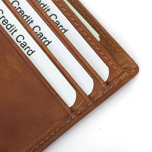 MEN RETRO FOLDABLE CARD WALLET_CWAB1332