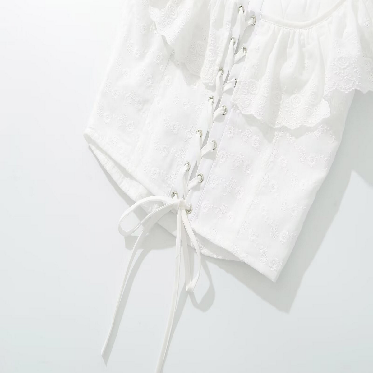 Lace Tank Top ??French Chic Casual Sleeveless_CWTHT0226