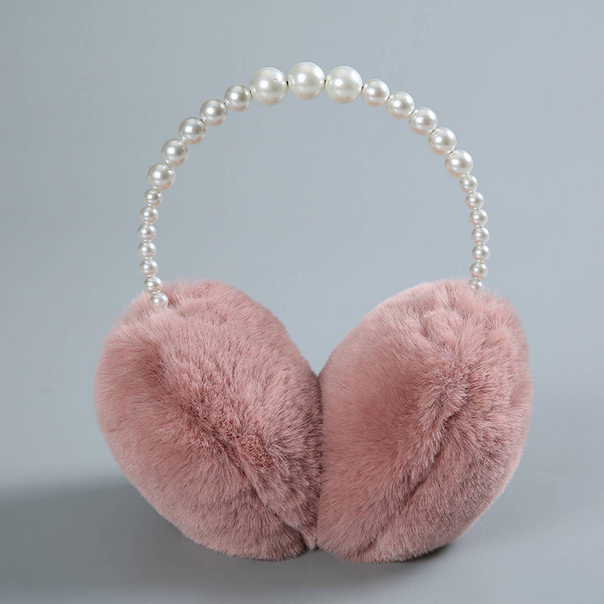 FASHIONABLE WARM PEARL EARMUFFS
