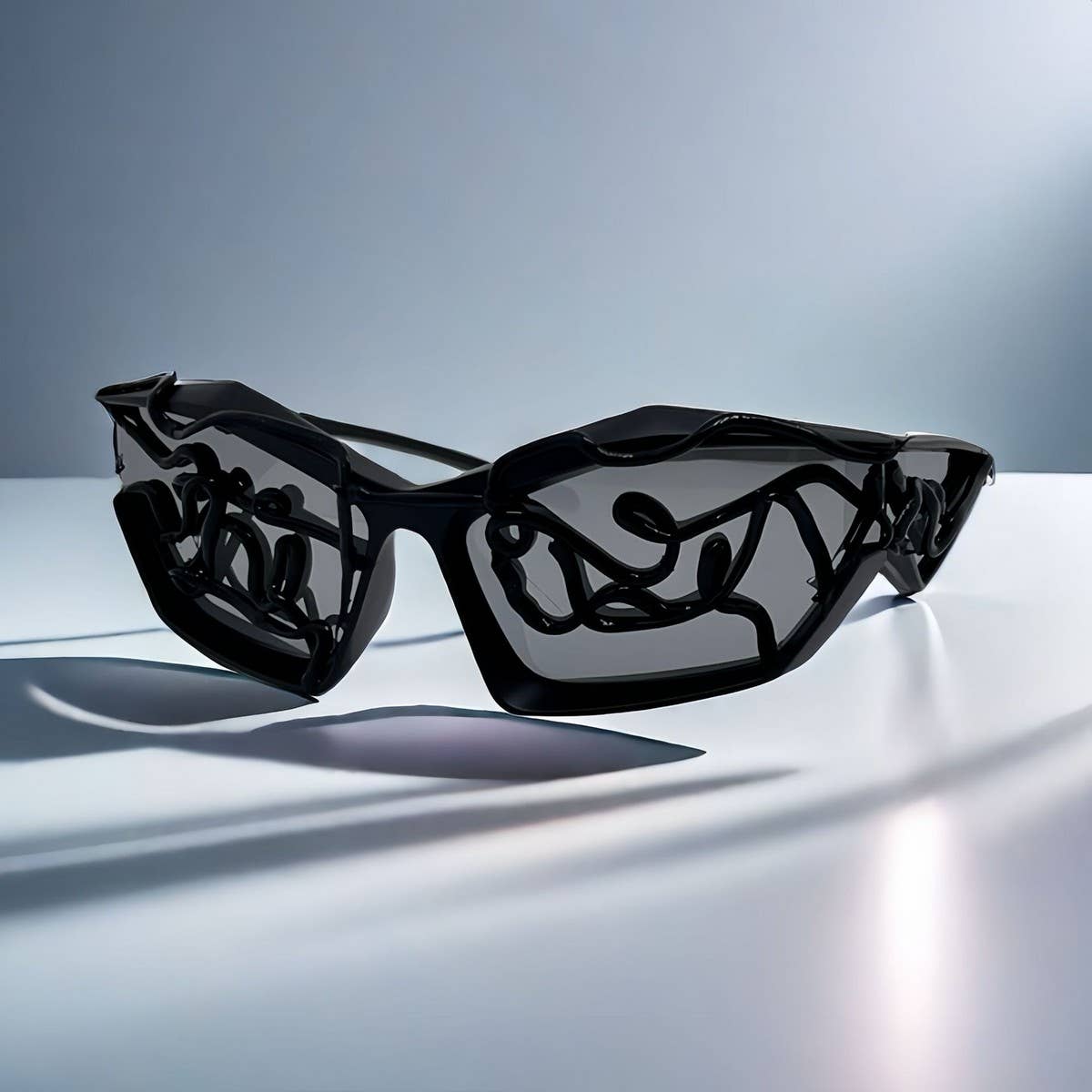 FUTURE TECHNOLOGY SENSE Y2K PUNK SUNGLASSES