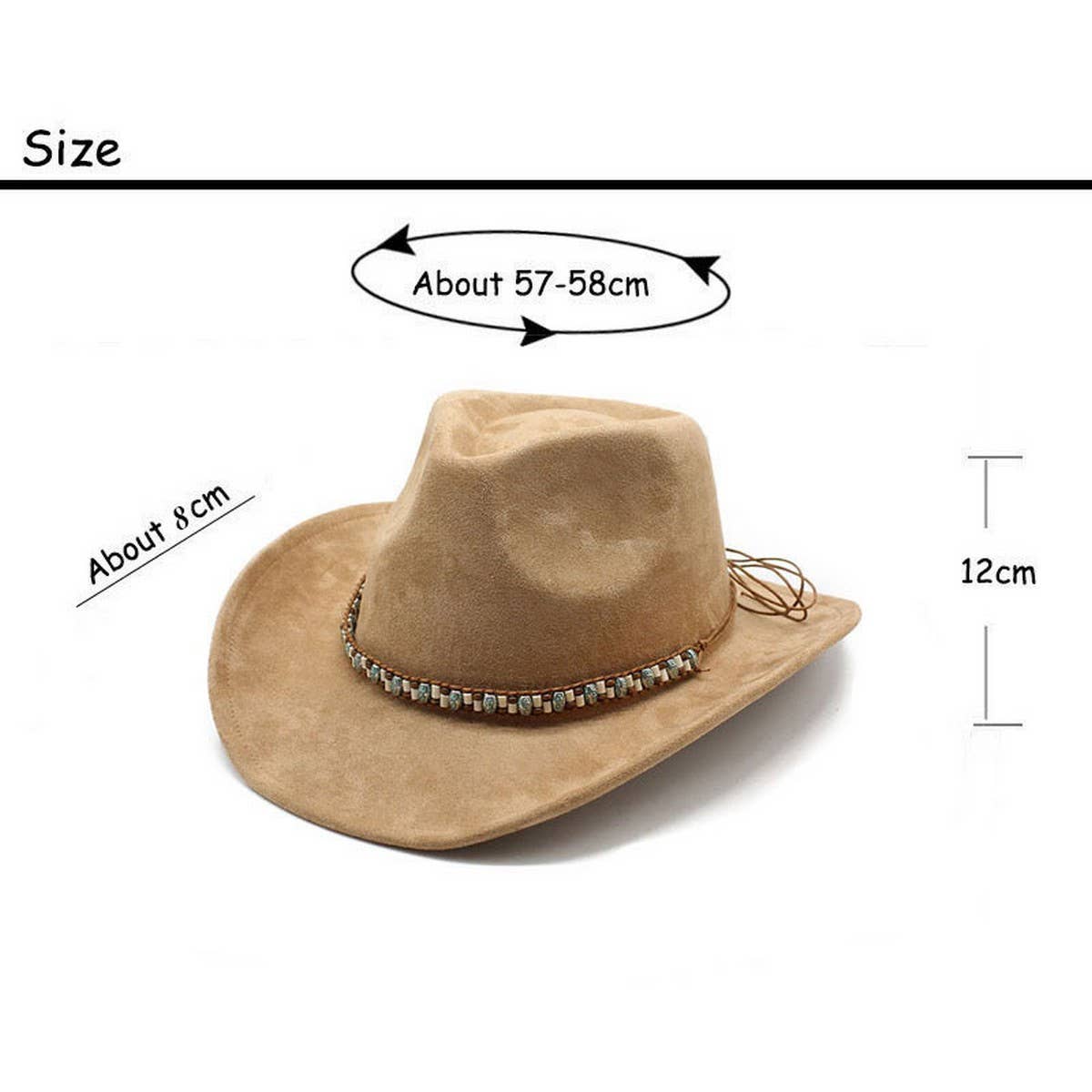 SUEDE WOOL HAT FOR MEN AND WOMEN COUPLE HAT_CWAH2503