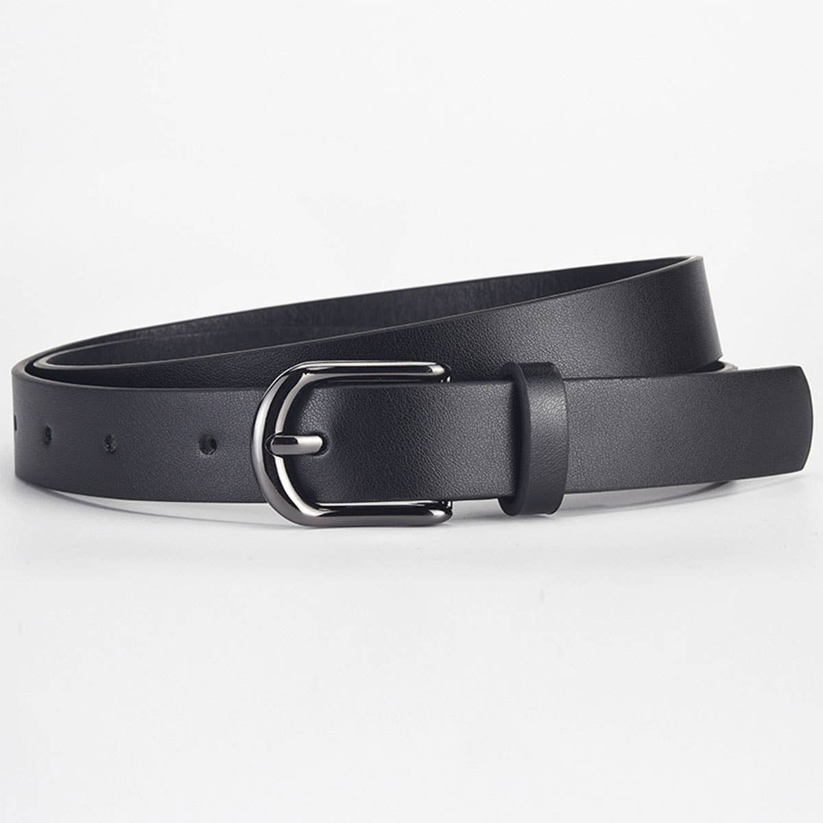 Versatile perforated belt with a sense of design