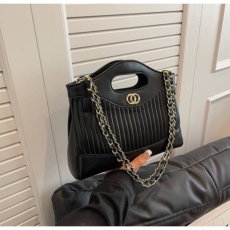 Fashionable diamond-shaped crossbody tote bag