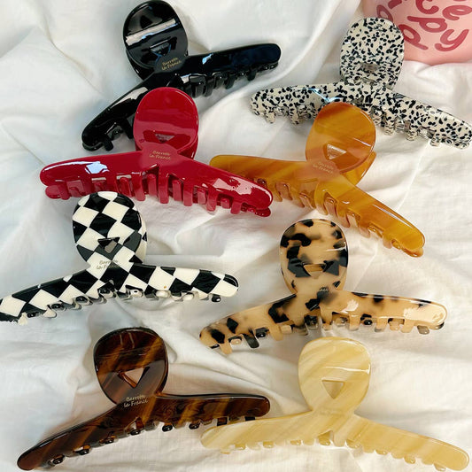 LARGE LINE SHARK HAIR CLIP_CWAHA0861