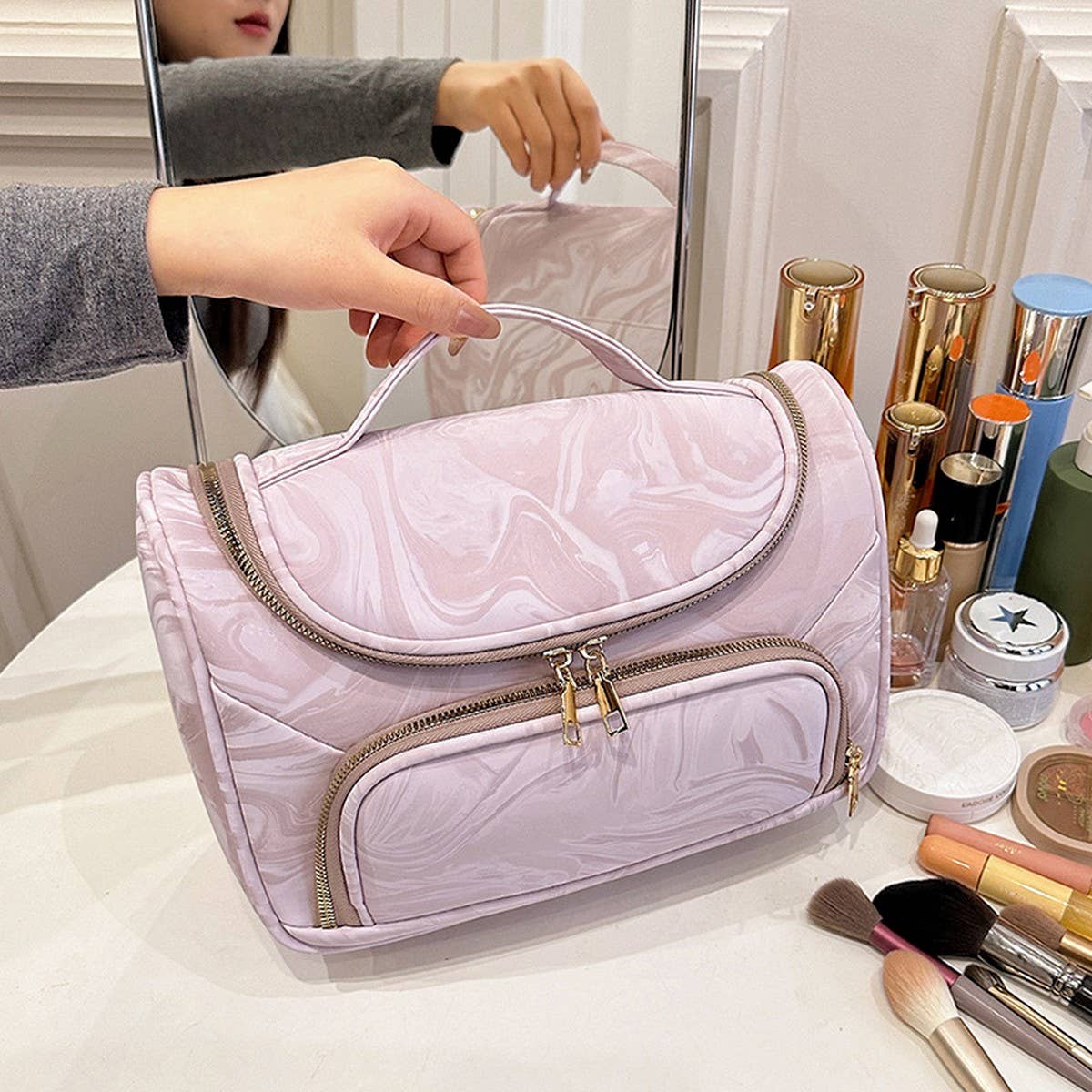NEW PORTABLE LARGE CAPACITY COSMETIC BAG_CWAB4423