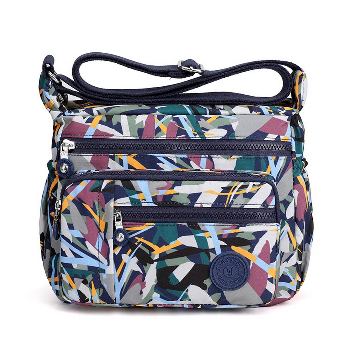 SIMPLE FASHIONABLE NYLON CROSSBODY SHOULDER BAG_CWASC1734