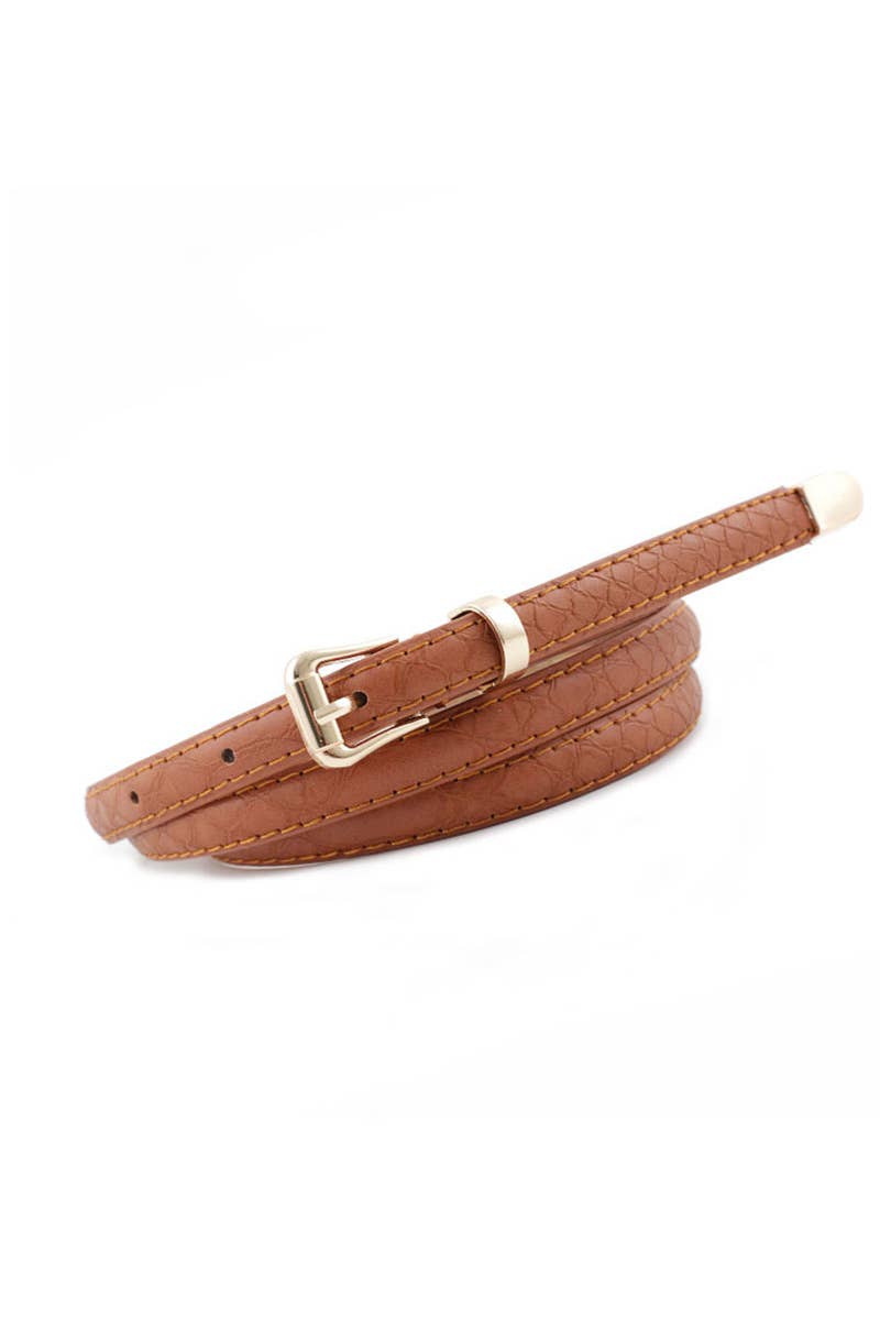 PATTERNED DANDY SLIM BELT_CWABE0077