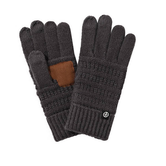 WINTER NON-SLIP KNITTED WARM TOUCH SCREEN GLOVES