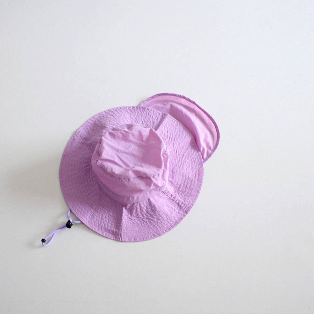CHILDREN'S CANDY COLOR THIN SHAWL BUCKET HAT_CWAH2862