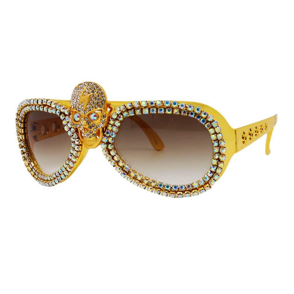 ELVIS BALL RETRO PERSONALIZED DIAMOND SUNGLASSES