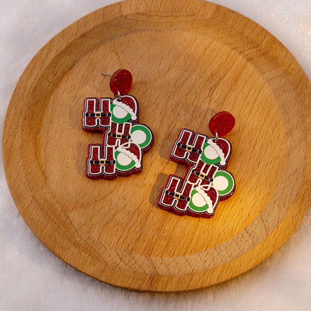 CHRISTMAS SIMPLE AND VERSATILE CARTOON EARRINGS