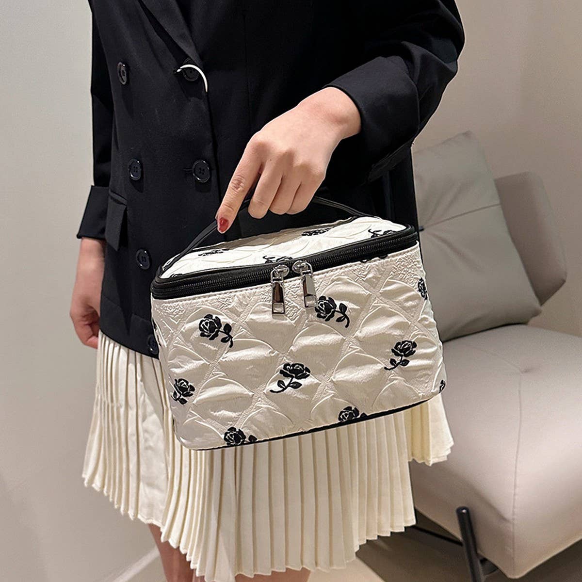 NEW STYLE PRINTED LARGE CAPACITY COSMETIC BAG_CWAB4390