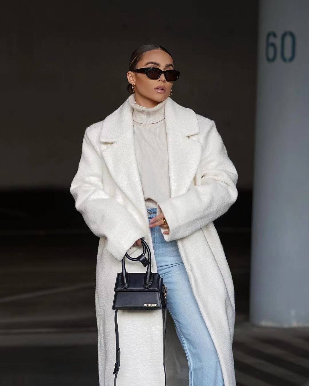 LONG SLEEVE SOLID COLOR LAPEL SINGLE BUTTON COAT