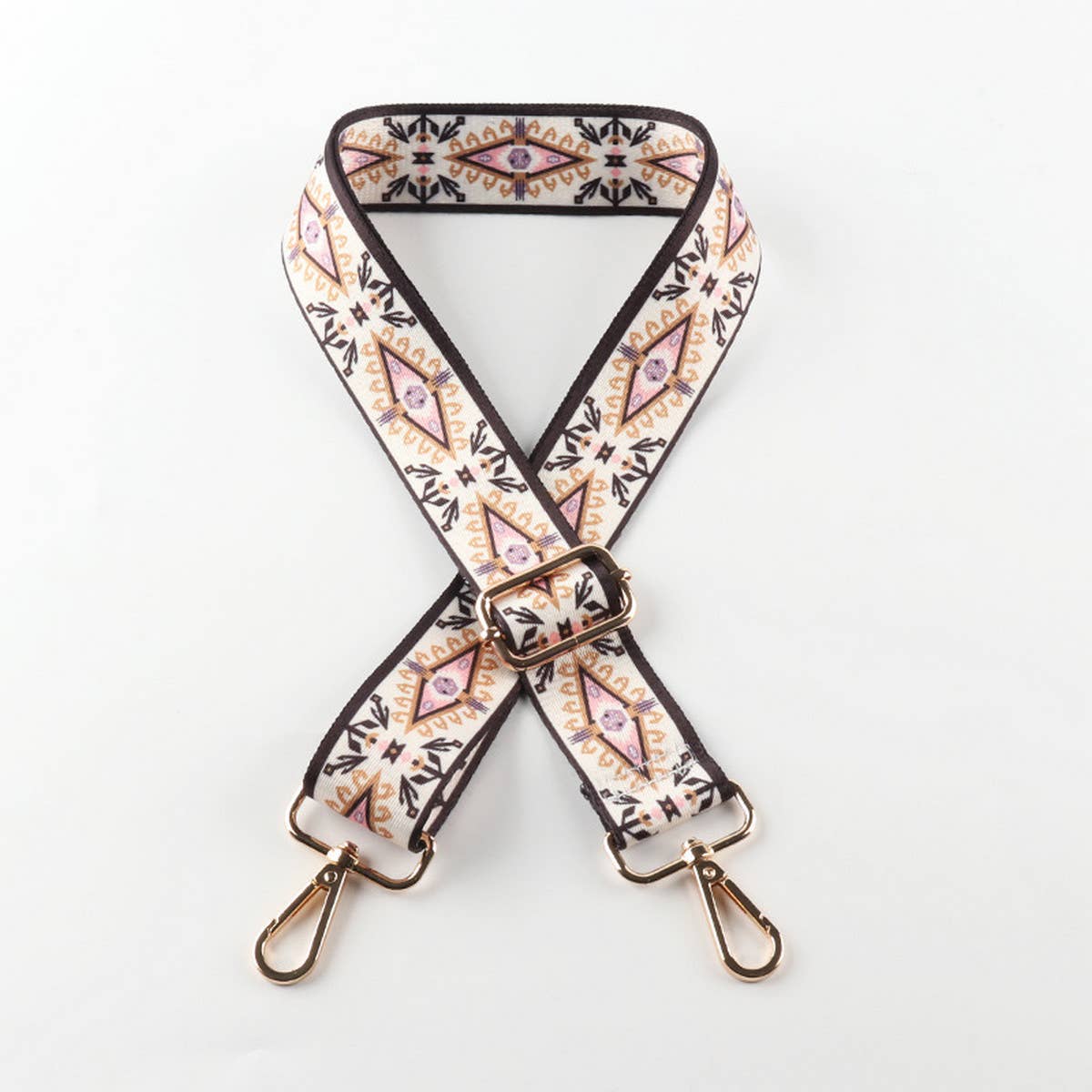 RETRO MULTI-COLOR ADJUSTABLE BAG STRAP_CWMM1058