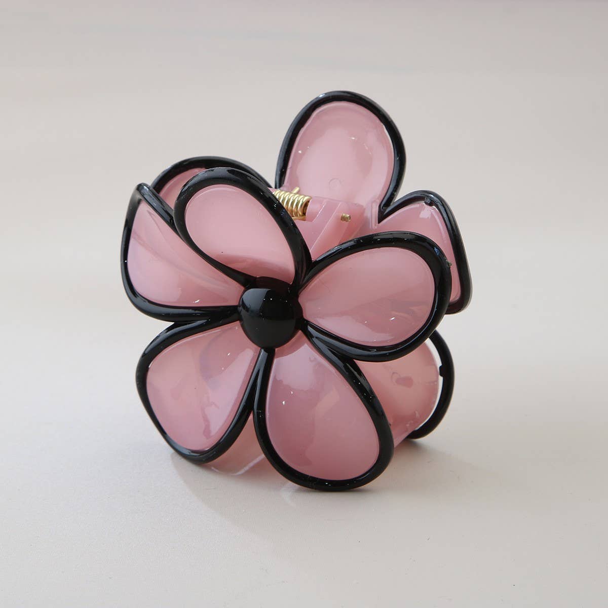 CWAHA07421_PLUMERIA FLOWER HAIR CLAW CLIP CANDY COLORS