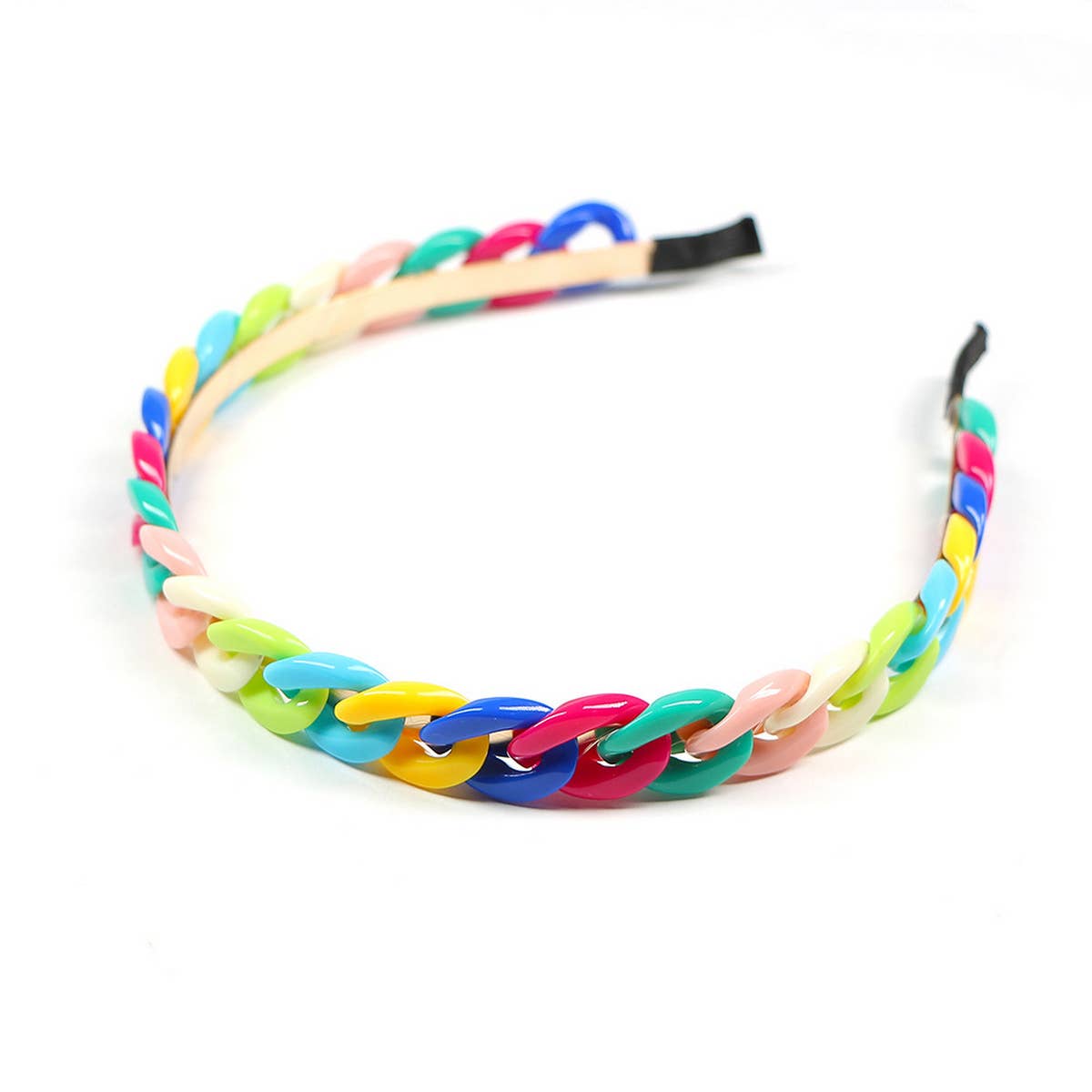NEW COLOR MIXED COLOR CHAIN HEADBAND_CWAHA0975