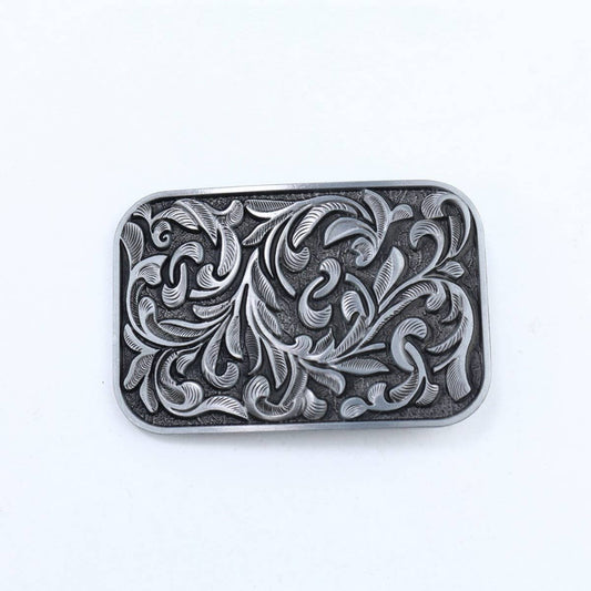 WESTERN BELT BUCKLE WITH ANIMAL PRINT_CWABE0430