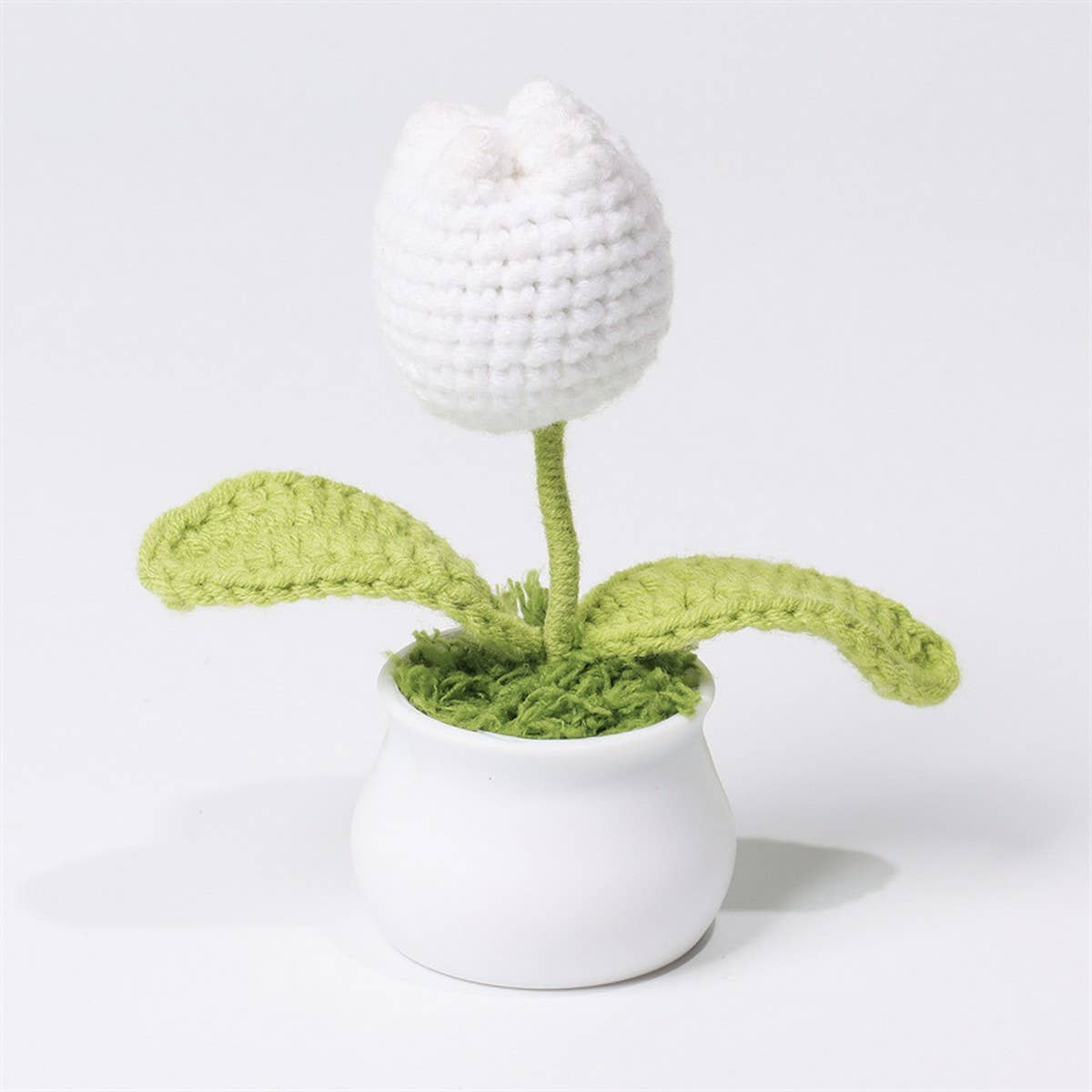 CWMM9270_HAND-WOVEN BOUQUET POTTED PLANT ORNAMENTS