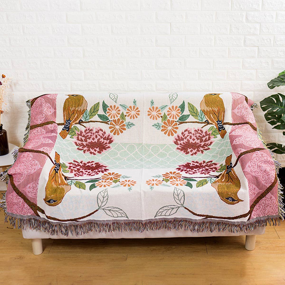 JACQUARD BLANKET SOFA BLANKET COVER BLANKET