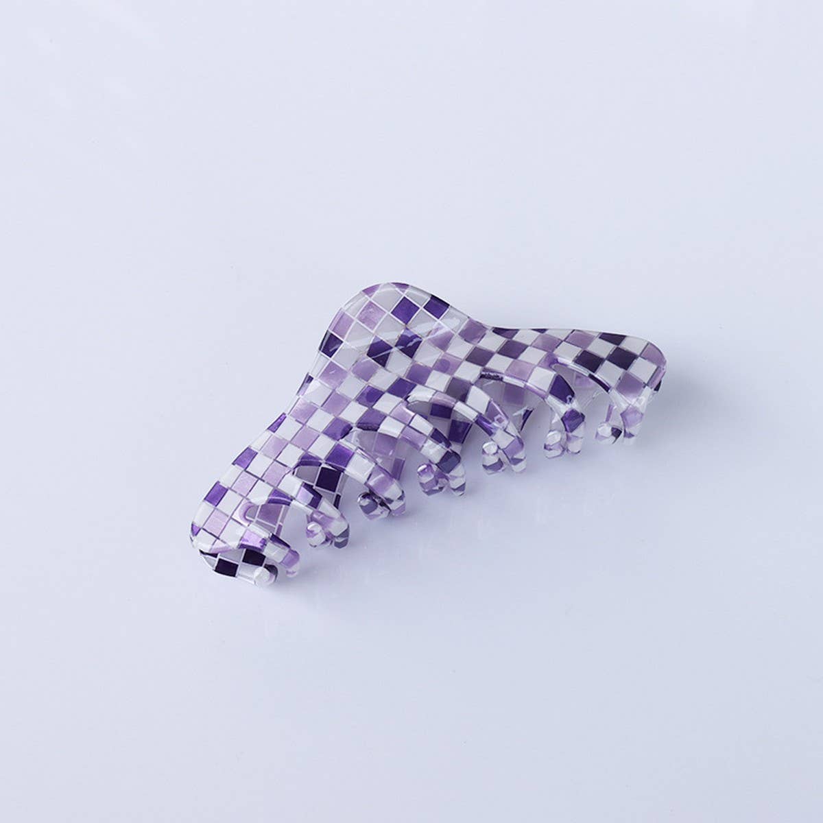 11.5cm Solid Edge Hair Claw, Large Back Shark Clip_CWAHA2613