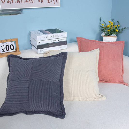 MODERN MINIMALIST WIND LAMP CORE VELVET PILLOWCASE