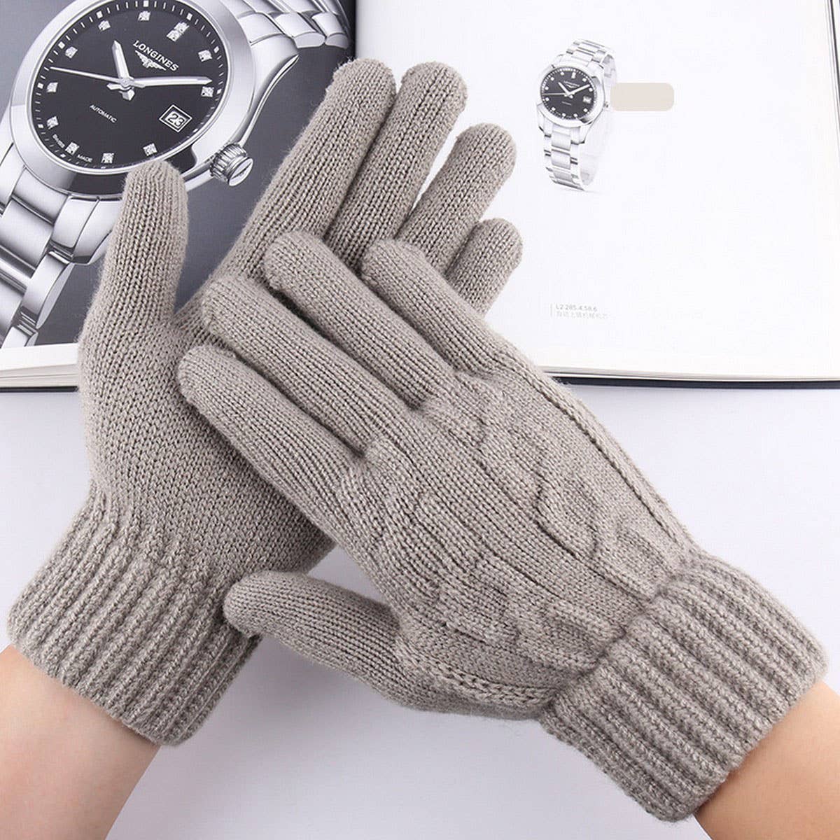 NEW MEN'S COLD-PROOF KNITTED TOUCHSCREEN GLOVES_CWAG0394