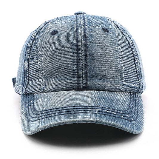 Retro Denim Baseball Hat for Women & Men CWAH2817