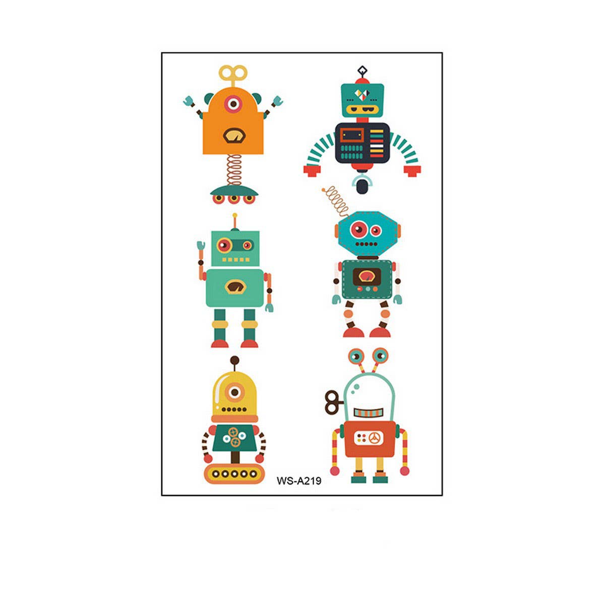 Cute Waterproof Temporary Tattoo Stickers Set