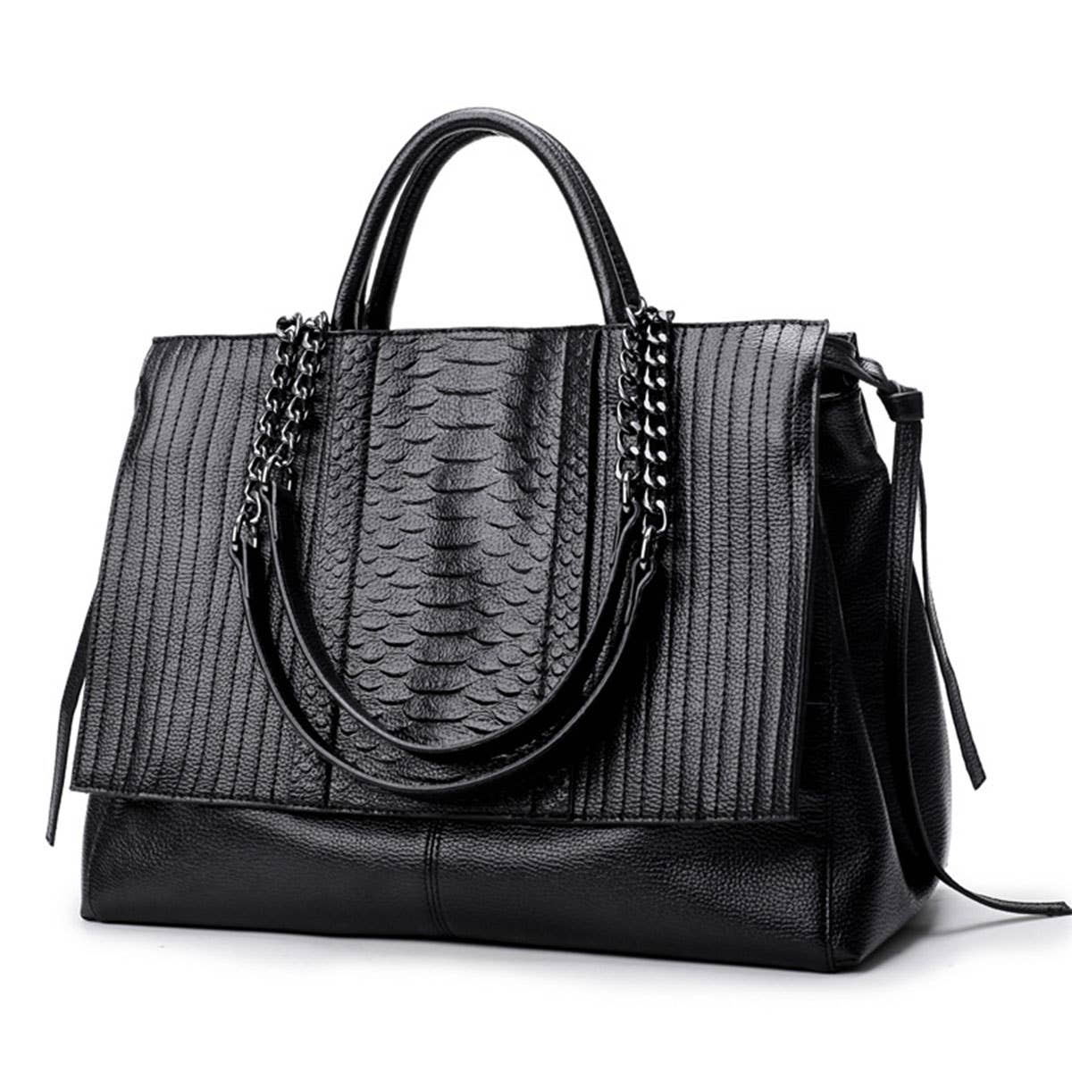 Large-capacity personalized single-shoulder bag