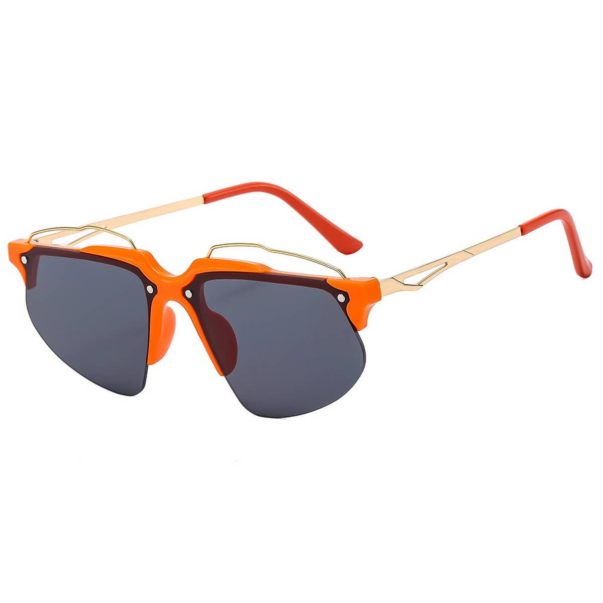Metal Butterfly Wing Sunglasses for Women