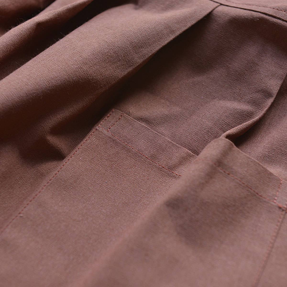 Cotton solid color adjustable Aprons with pockets