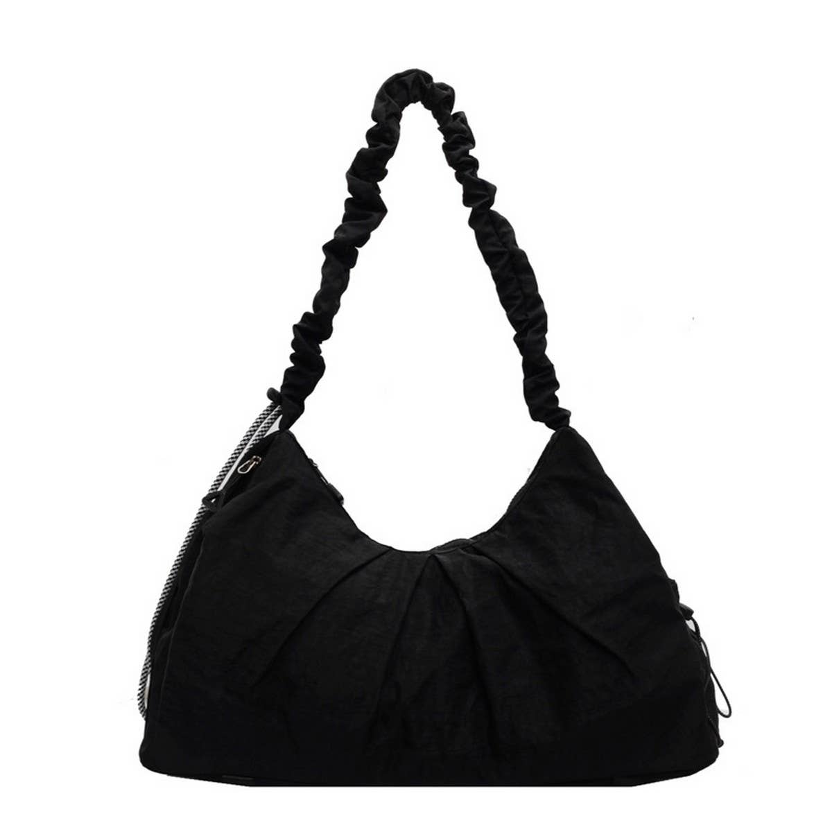 ARTISTIC SIMPLE PLEATED HANDBAG_CWAB3266