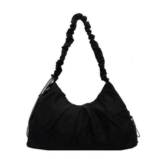 ARTISTIC SIMPLE PLEATED HANDBAG_CWAB3266