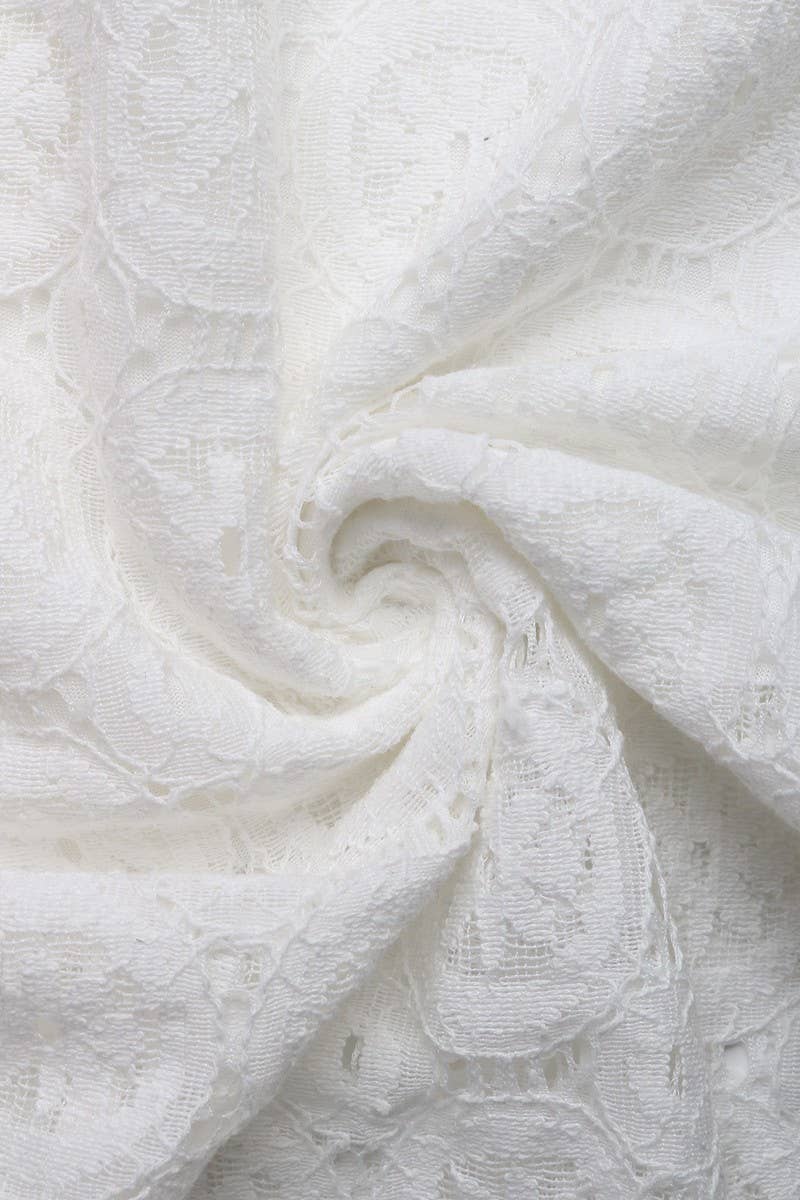 CWDMD6293_LACE FITTED LONG SLEEVE MERMAID DRESS