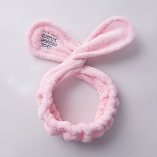 EMBROIDERED BUNNY EARS HEADBAND