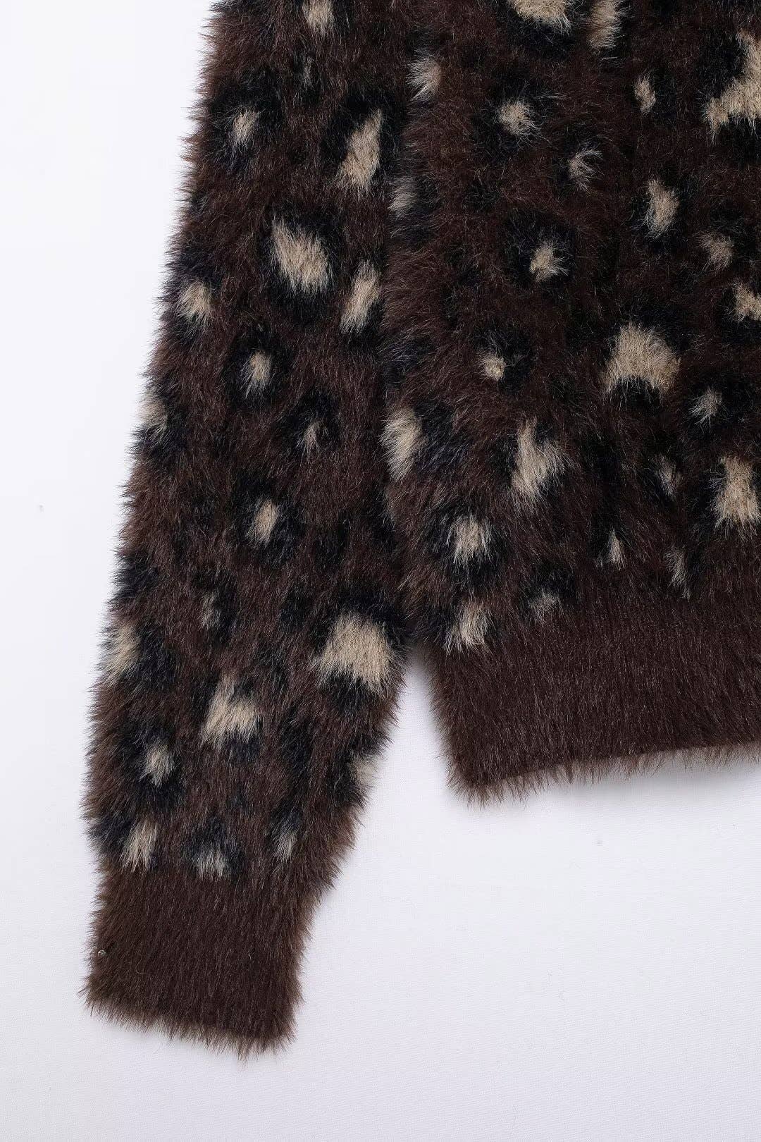 VINTAGE JACQUARD BOW KNIT CARDIGAN JACKET