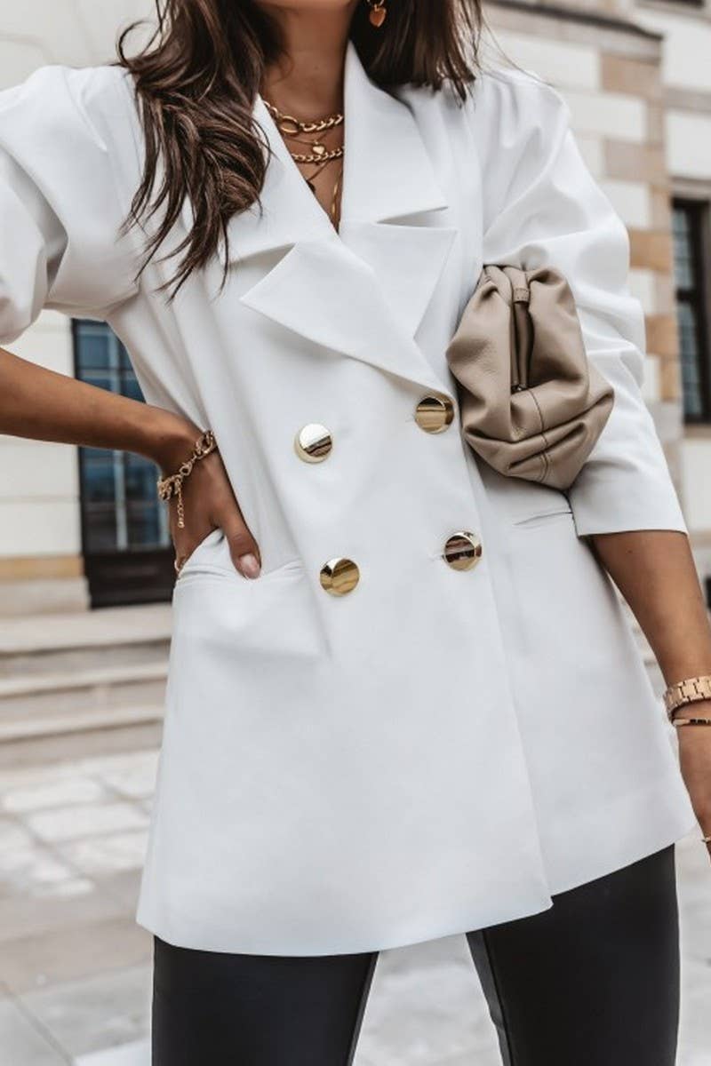 CWOBL00220_2025 WOMEN LONG SLEEVE LAPEL LOOSE BLAZER JACKET