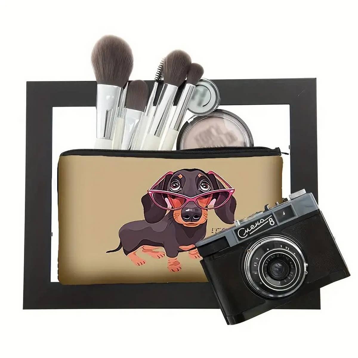 CUTE PUPPY CREATIVE COSMETIC BAG_CWAB1787