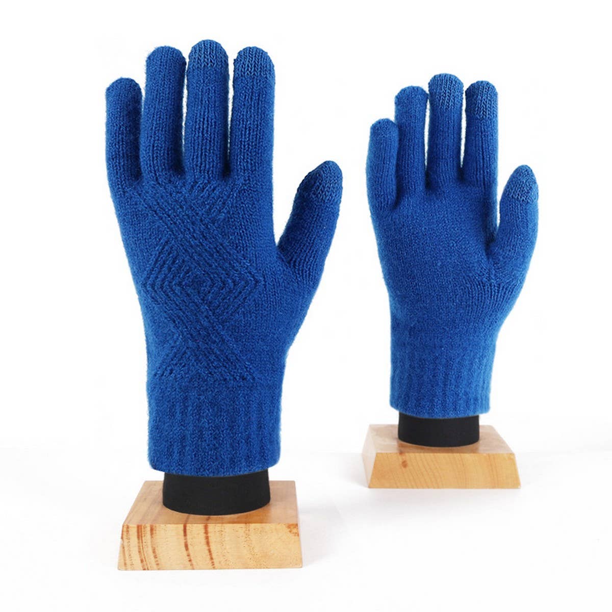 WINTER WARM WOOL KNITTED TOUCH SCREEN GLOVES_CWAG0378
