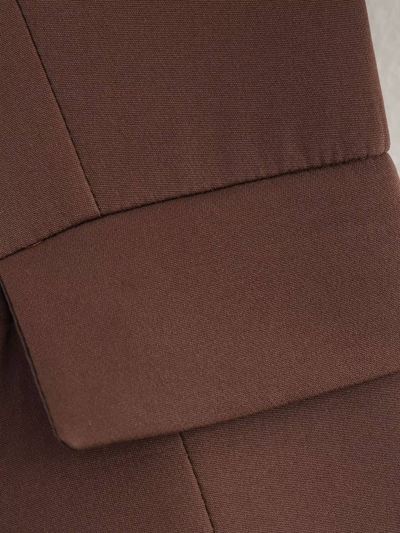 Two-piece set round-neck jacket and mini skirt