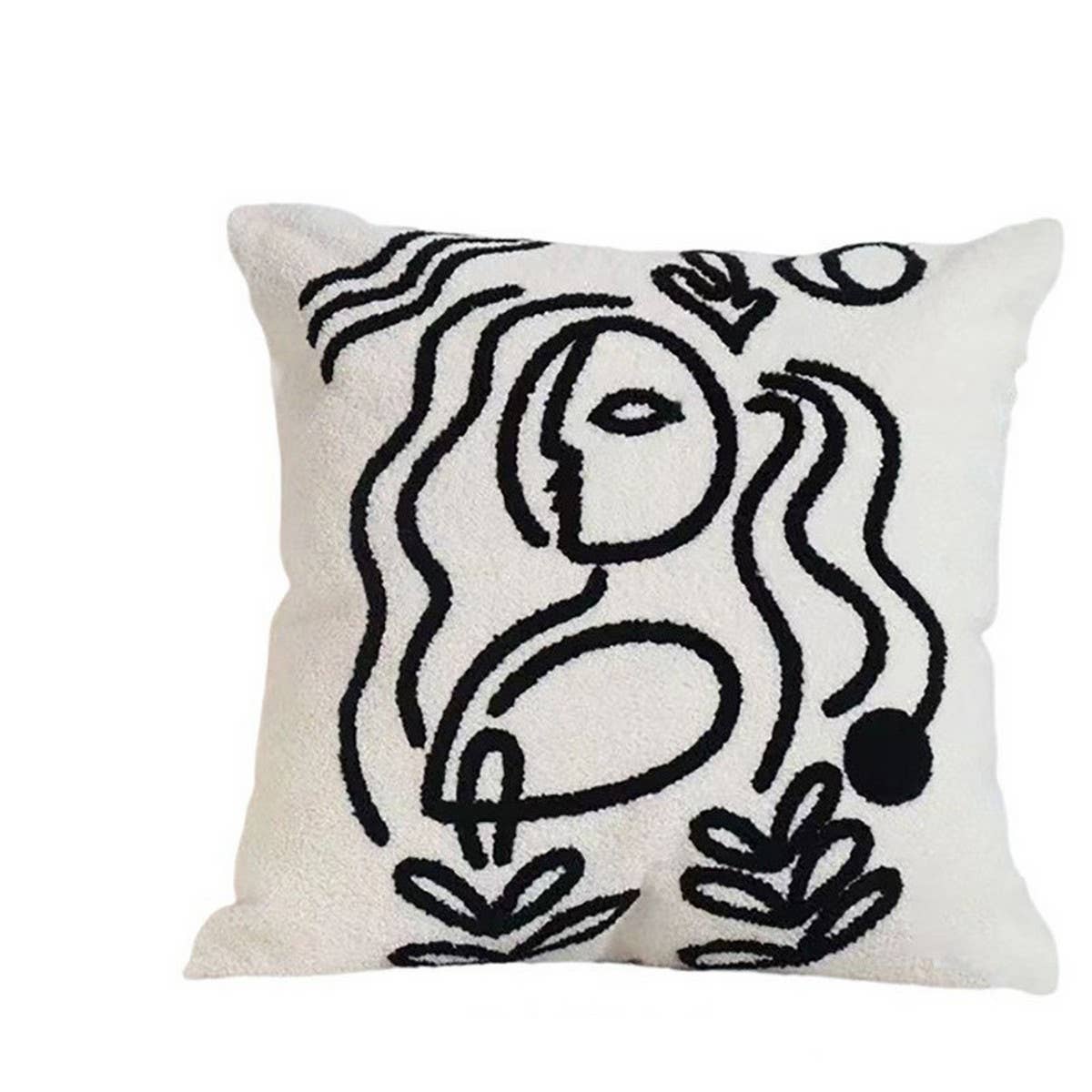 Luxury Plush Pillow Cover for Sofa & Bed Decor