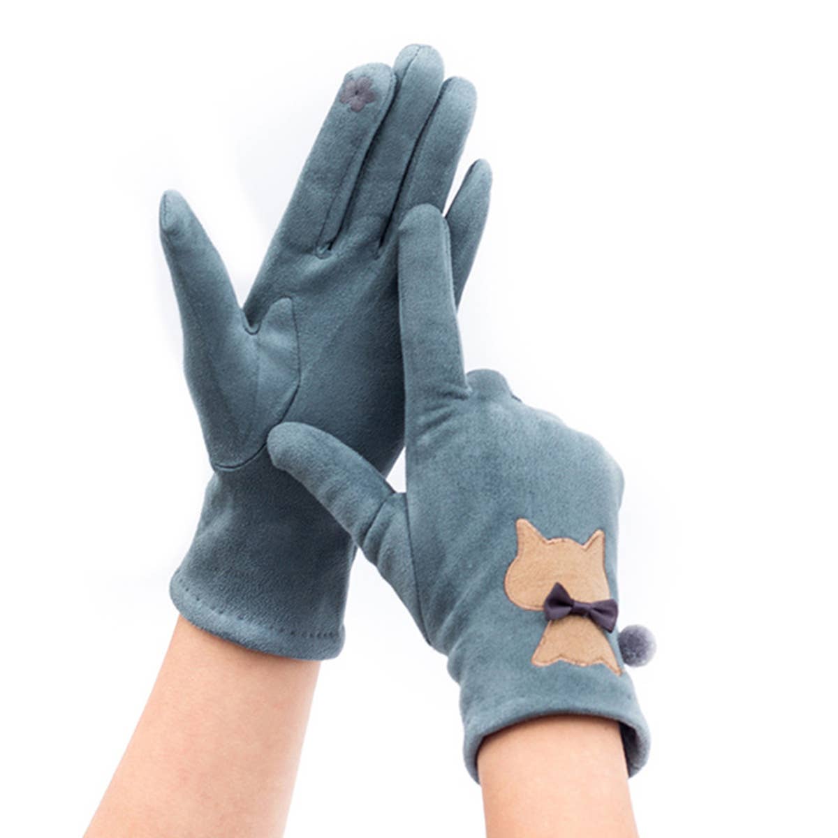 AUTUMN AND WINTER CYCLING WARM CARTOON GLOVES_CWMM1548