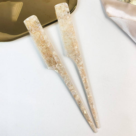 Acetate Anti-Static Tail Comb for Hair & Bangs_CWMM6438