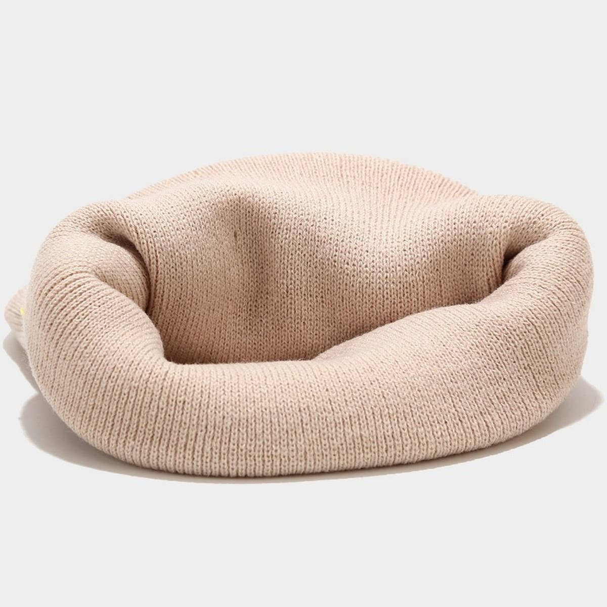 BUTTERFLY EMBROIDERY ALL-MATCH WARM KNITTED HAT_CWAH2132