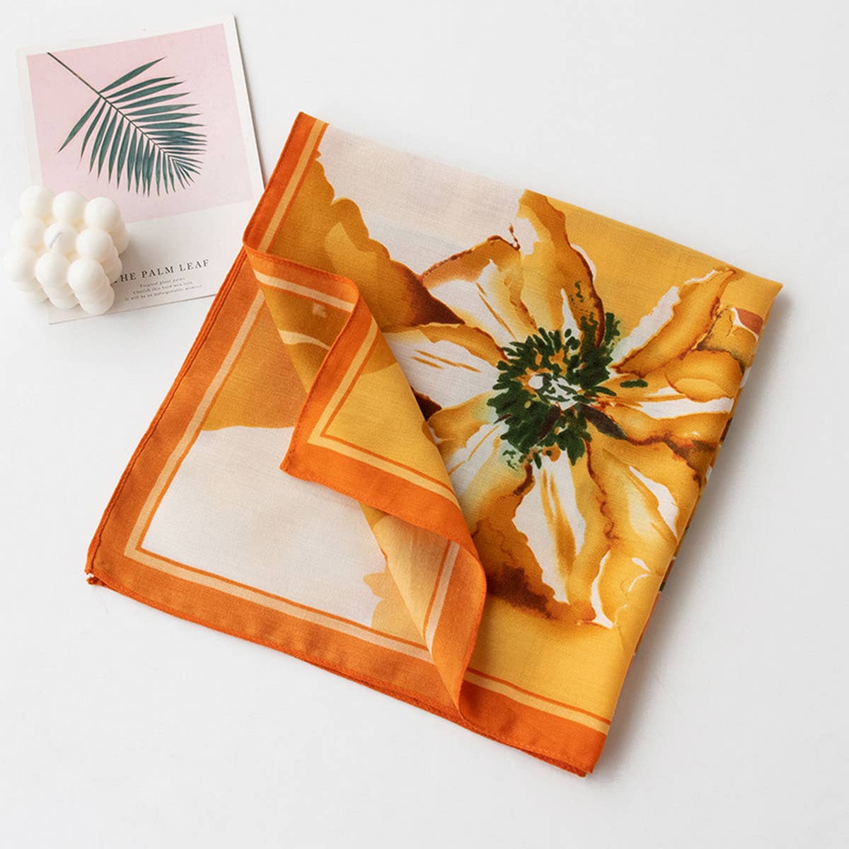 2024 NEW ARTISTIC RETRO PRINTED SQUARE SCARF_CWASC0932