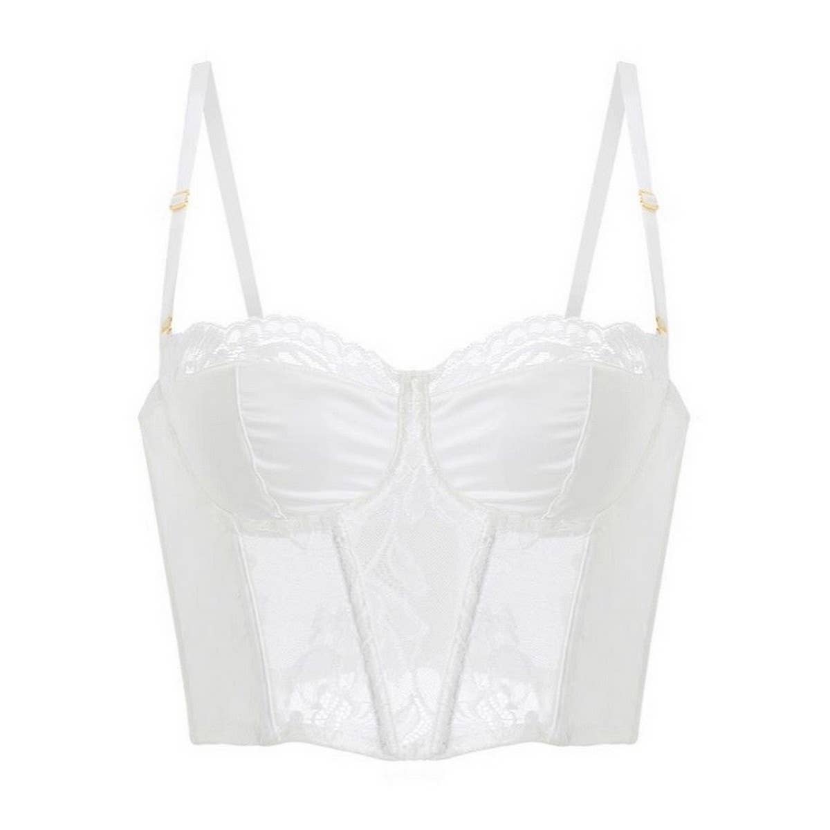 LACE EDGE SEXY LINGERIE SHAPING LONG BRA