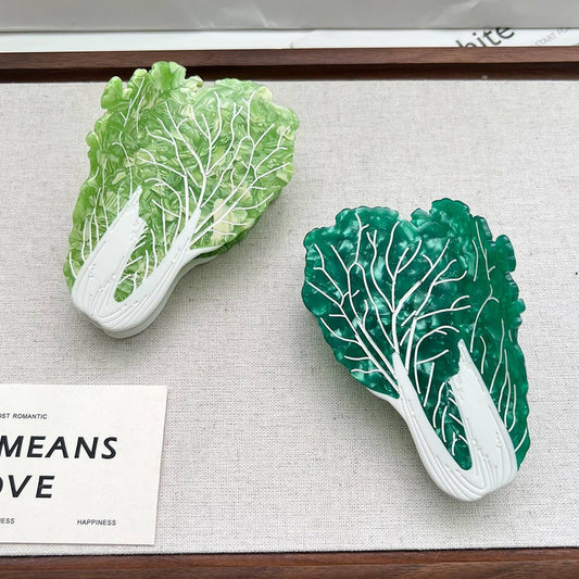 Cute Cabbage Acetate Hair Claw Clip ? Quirky Style