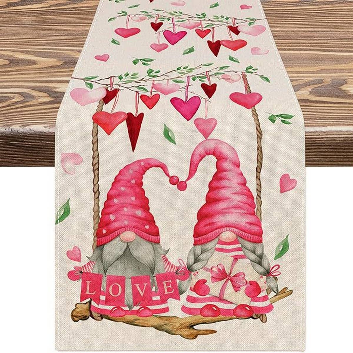 HOME VALENTINE'S DAY TABLE FLAGS AND TABLECLOTHS
