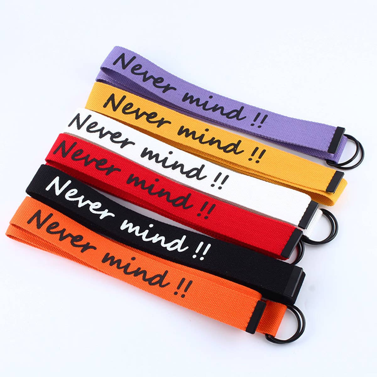 CWABE0959_SIMPLE CASUAL CANVAS DOUBLE BUCKLE BELT